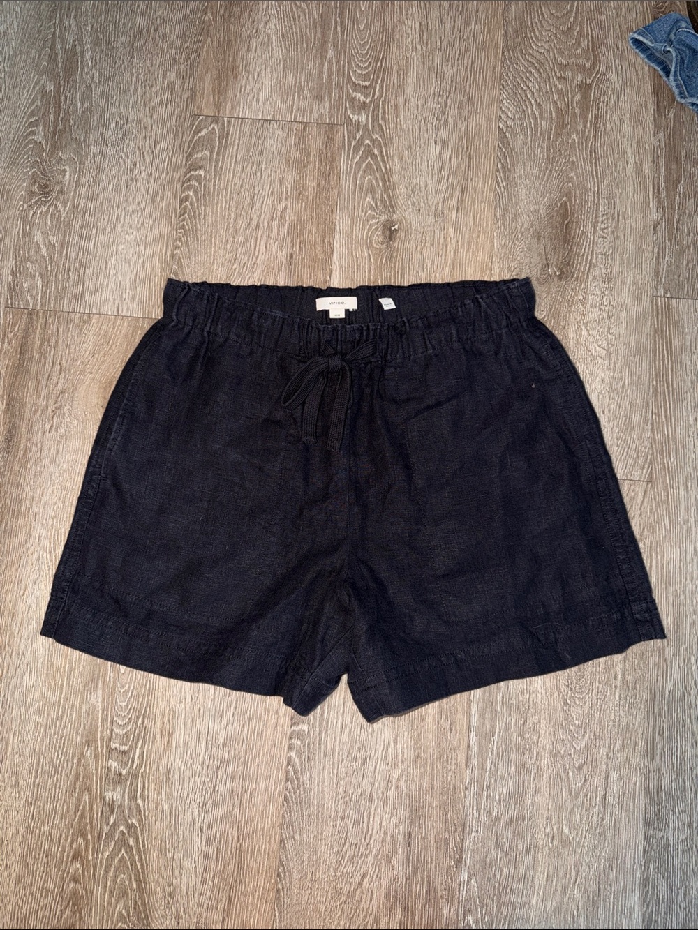 Vince Casual Linen Short pull on size medium minimalist business - Picture 2 of 7